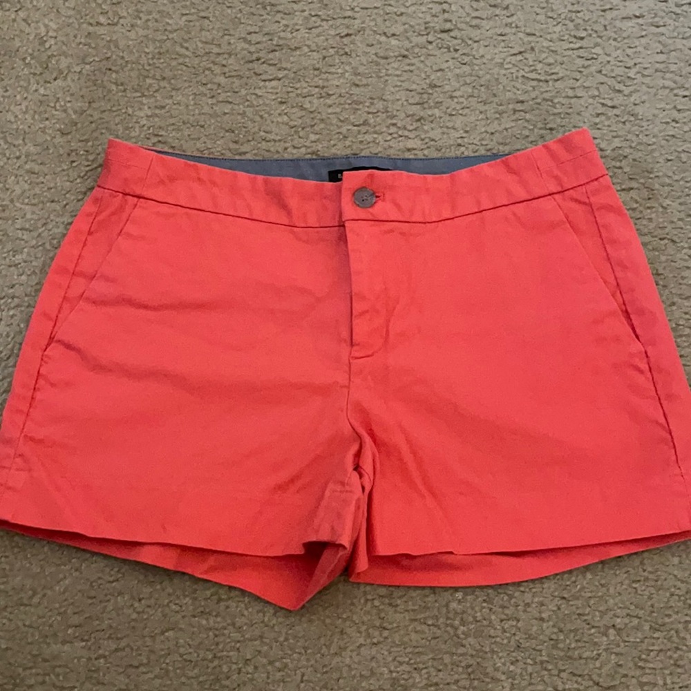 Banana Republic salmon colored shorts